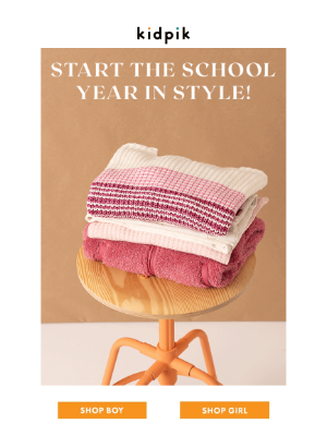Kidpik - 🍎 Start The School Year In Style!