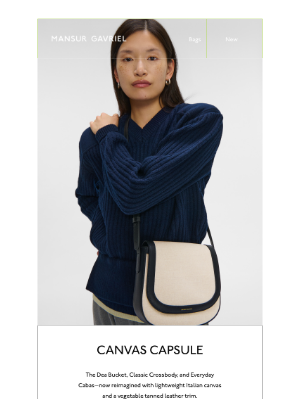Mansur Gavriel - New In Canvas