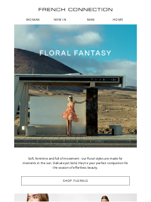French Connection (United Kingdom) - Spotlight on: Feel-good florals