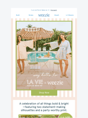 Weezie - Say hello to La Vie Style House x Weezie!