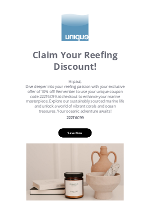 Uniquecorals - Get your exclusive discount today