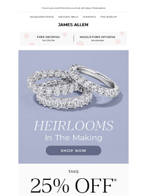 James Allen Rings - We’re Serious About Stackable Jewelry