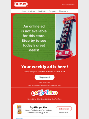 H-E-B - Your weekly ad just got a fresh new look