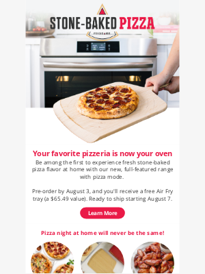 Frigidaire - Pizza night just got a major glow-up