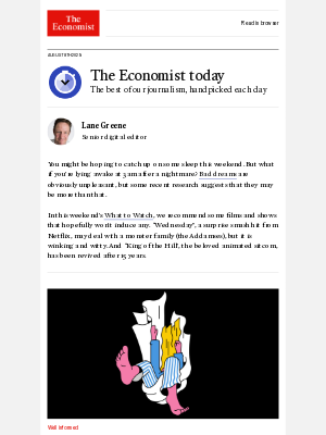 The Economist - Are nightmares bad for you?