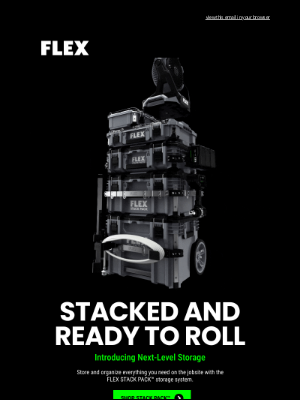flexpowertools - All-new STACK PACK™—nothing else stacks up