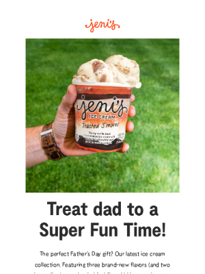 Jeni's Splendid Ice Creams - NEW ice creams for dad!