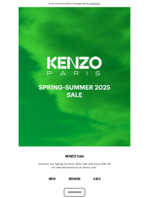 Kenzo - KENZO Sale
