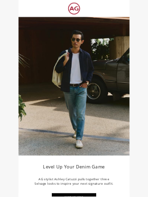 AG Jeans - Shape Your Signature Look With Selvage Denim