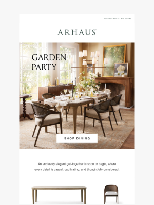 Arhaus - Endlessly Elegant, Unassuming Luxury