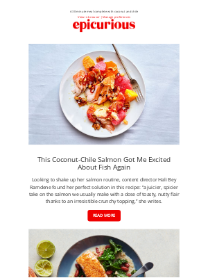 Epicurious - This salmon recipe got me excited about fish again