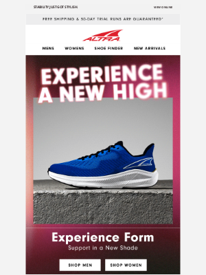 Altra Running - Experience Form: NEW COLORS 🎨
