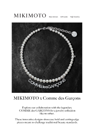 Mikimoto - MIKIMOTO x Comme des Garçons