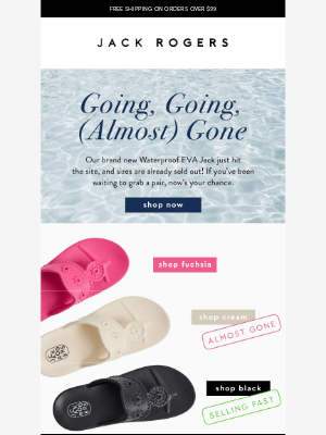 Jack Rogers - We Can’t Keep These Sandals In Stock