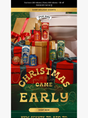 Poo~Pourri - Spritzmas came early 🎅