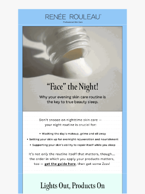 Renee Rouleau Skin Care - The beauty of sleep (it’s more than Zzzs)