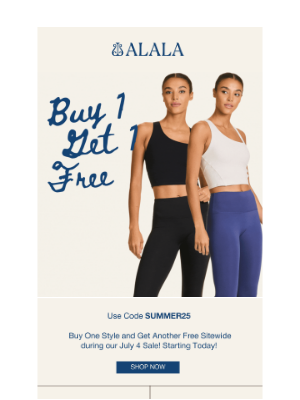 Alala - July 4 SALE: Buy One Get One Free