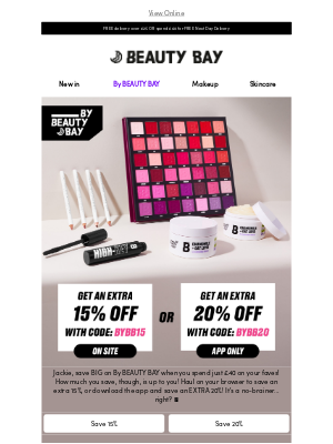Beauty Bay - Your By BEAUTY BAY faves... for LESS! 💸