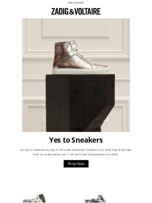 Zadig & Voltaire - Yes to Sneakers