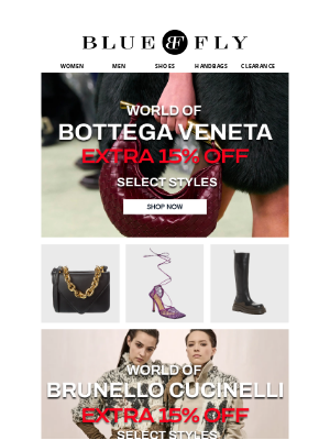 Bluefly - Tuesday Mega Price Cuts are here!