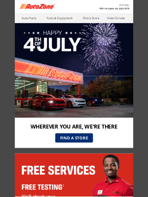 AutoZone - 🇺🇸 Road Trips & Rocket's Red Glare - Let's Go!