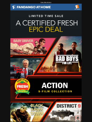 Vudu - Your Saturday Epic Deals