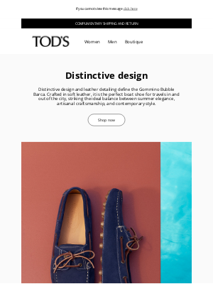 TOD'S - An everyday statement: the Gommino Bubble Barca
