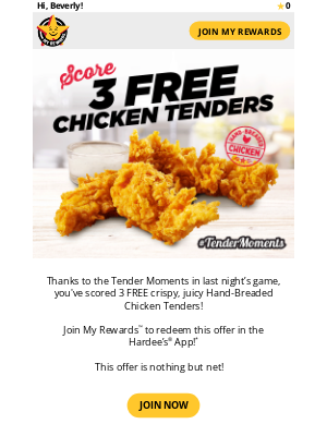 Hardee's - Let's celebrate the Tender Moments from Game 3! 🏀