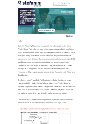Stefanini - Identify why technologies make engineer-to-order businesses more efficient | Read the complimentary Gartner® report