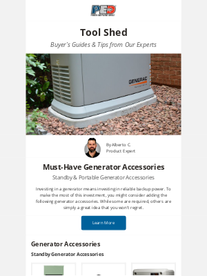 Power Equipment Direct - Must-Have Generator Accessories