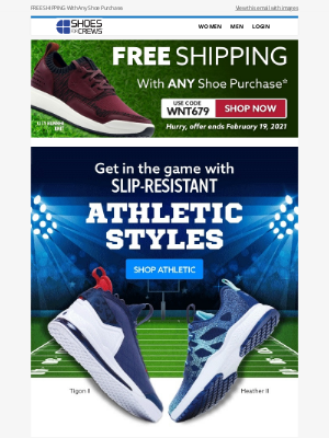 shoes for crews free shipping