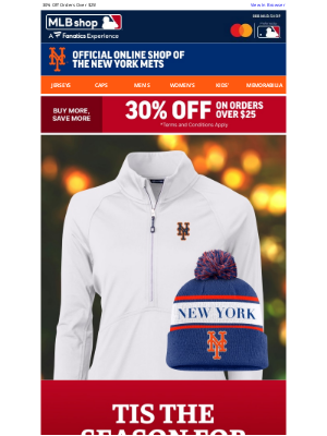 Mlbshop - Hit A Homerun This Holiday Season | Buy More, Save More