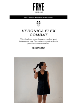 The Frye Company - Meet the Veronica Flex Collection