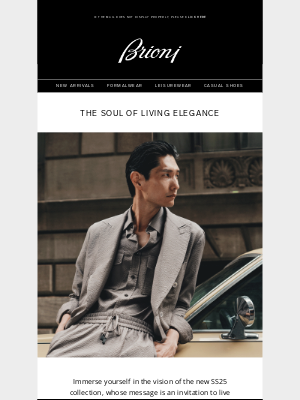 Brioni - The soul of living elegance