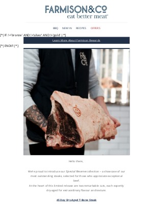Farmison & Co - Discover Our Special Reserve Steaks – A Cut Above