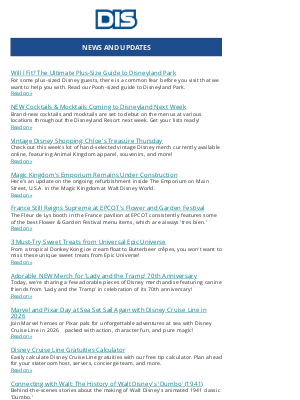 The DIS - News and Updates for 04/24/2025