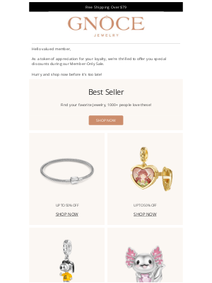 Gnoce - 🤑 Big Savings Await You on Member Day - Shop Today!