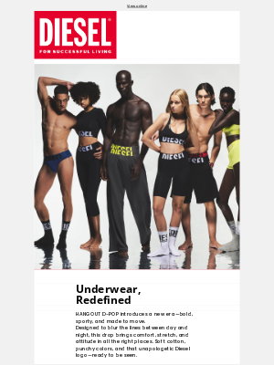 Diesel - Meet the evolution of Underwear