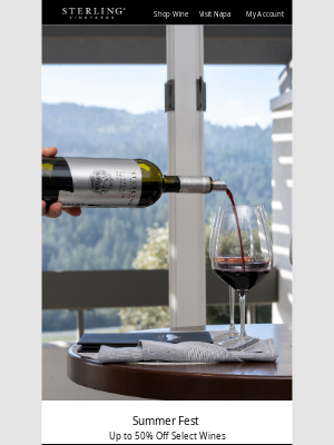 Sterling Vineyards - Red Wines That Bring the Heat