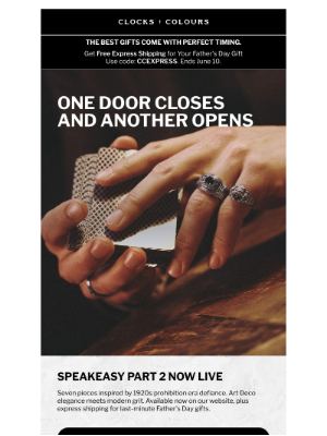 Clocks and Colours - The Doors Are Open Once Again