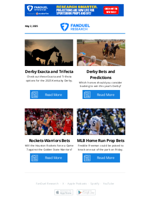 FanDuel - Kentucky Derby Bets and Predictions