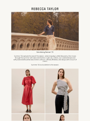 Rebecca Taylor - Summer ’25 Has Arrived