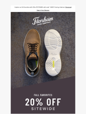 Florsheim Shoes - You're the first to hear this news…