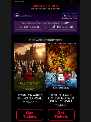 AMC Theatres - Leo, Your Weekly Ticket Is Here