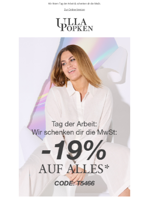 Ulla Popken (Germany) - Letzte Chance ⏳ -19% auf ALLES geschenkt