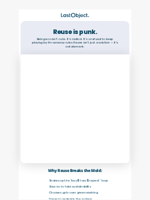 LastObject - Reuse is punk.