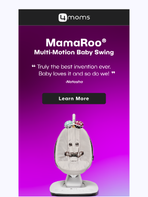 4moms - MamaRoo to the Rescue 🌟