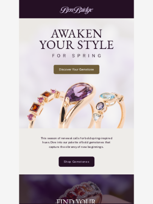 Ben Bridge Jeweler - Celebrate Spring in Full Color