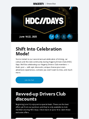 Hagerty - HDC Days are back!