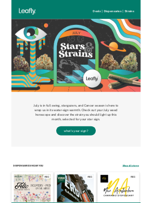 Leafly - ♋️ Your July weed horoscope is here!